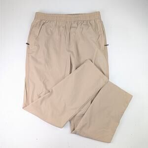 Haimont Men's Large Light Khaki Nylon Quick Dry Stretch Hiking Pants